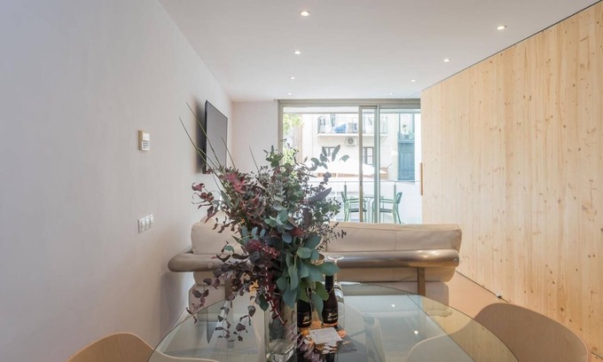 Sant Gervasi Apartamento | My Space Barcelona Apart. con terraza privada en Sant Gervasi por temporadas