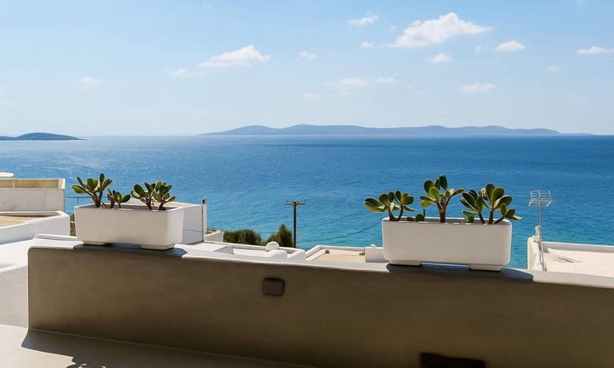 Tourlos Apartamento | Mykonos Blanc Nest - Sea View Escape