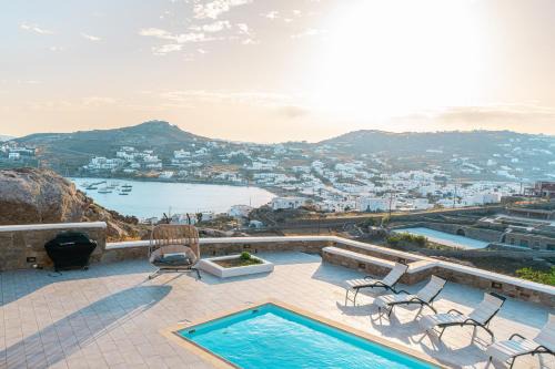 Psarou Apartamento | Mykonos Villa Sympatico, Private Pool & Sea Vistas