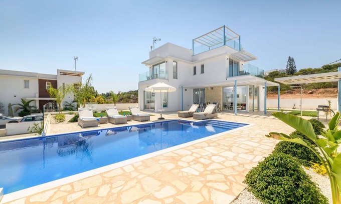 Protaras Villa | Mylos Lifestyle Seaview Villa #21 - Stunning Seaview Stay