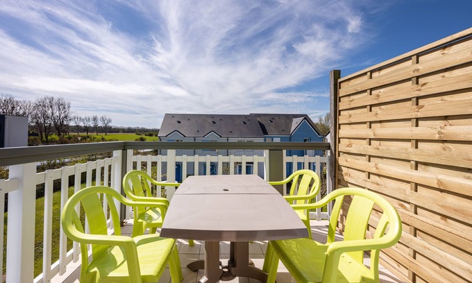 Courseulles-sur-Mer Apartamento | Némo - Appartement avec Terrasse