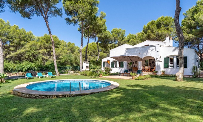 Sant Lluis Villa | N'ANTIGA - Bonita casa con piscina privada y WiFi gratis