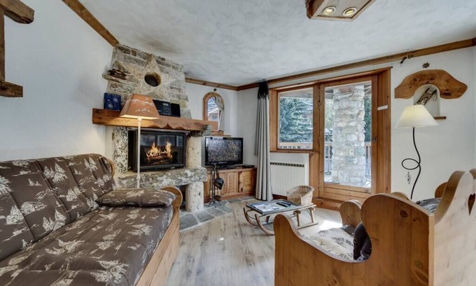 Val-d'Isere Apartamento | N4 superb apartment 48m² SouthEast 4**** slope foot 4 Person
