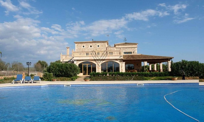 Campos Cabaña | Na pont, casa de campo vacacional para 18 personas en Campos, Mallorca