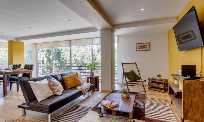 Anahuac Apartamento | Nadal 202 · Brand New Park Front Terrace Apartment
