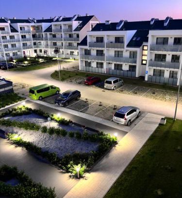 Grzybowo Apartamento | Nadmorski Relaks - komfortowy apartament blisko plaży w Sunset Resort