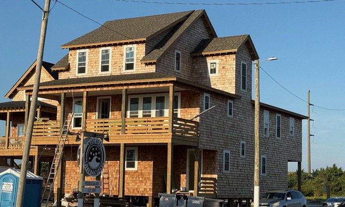 Nags Head Casa | Nags Head 369: New Construction, Private Pool, Hot Tub, Ocean Views!