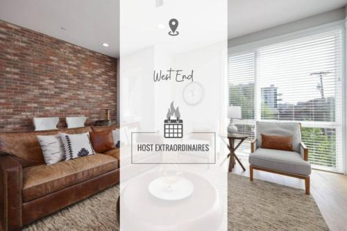 West End Casa | Nashville Luxe Rooftop Lounge with Views And Games
