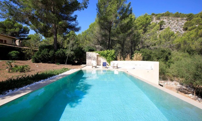 Calvia Villa | Finca de piedra natural con piscina en la sierra – Finca Sa Mola de Vall d´Urgent