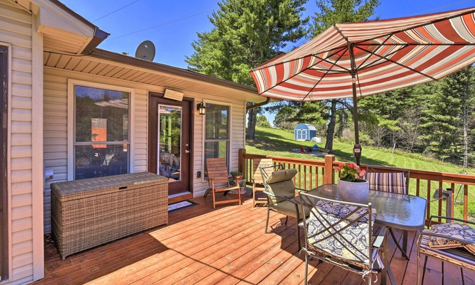 Wytheville Casa | Nature Escape in Wytheville w/ Covered Porch!