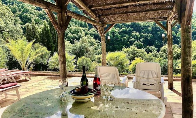 Genalguacil Casa | "Hide Away In Spain Farmhouse 4" con vistas a la montaña, piscina, Wi-Fi, A/C y terraza