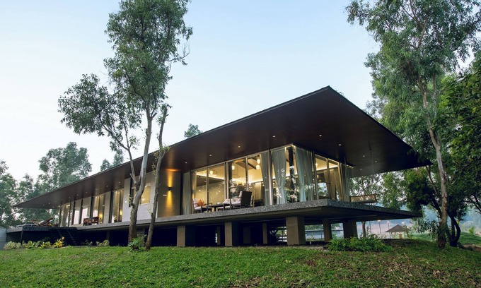 Khodala Casa | Nature's Island farmhouse on secluded shores of Lake Vaitarna Nashik Mumbai 3hrs