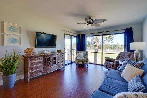 Panama City Beach Apartamento | Nautical Edgewater Resort Condo - Walk to Beaches!