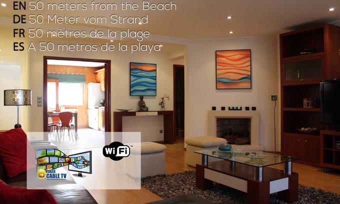Nazare Apartamento | Nazaré - ¡Apartamento de 3 dormitorios, a 50 metros de la playa! WIFI GRATUITO
