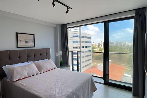 Cabedelo Apartamento | ND607-Lindo Flat para 4 pessoas, a 50m do Mar
