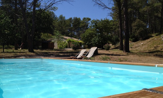 Grand Sud Casa | Cerca de Aix-en-Provence, casa de campo, con piscina sin vis-à-vis