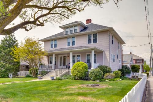 Ocean City Casa | Near Beach and Boardwalk Ocean City Home with Porch