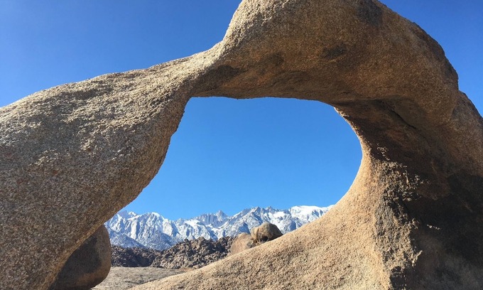Olancha Alquiler De RV | Near Eastern Sierras RV Campsite #13 at Lake Olancha