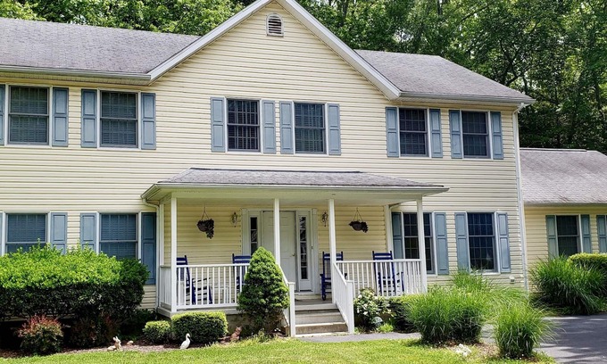 Bethany Beach Casa | Casa de retiro familiar grupal con acceso a piscinas, golf y tenis cerca de la playa