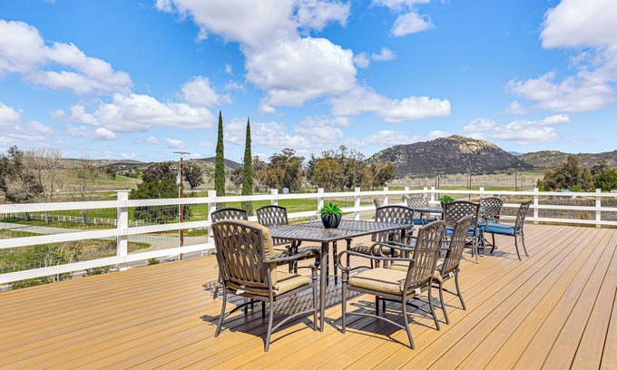 Ramona Casa | Near Ramona Wineries: Mtn-View Haven w/ Large Yard