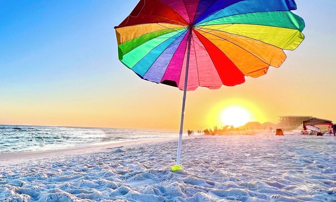 West Panama City Beach Cabaña | Inlet Beach Cottage Near Rosemary Beach & 30A