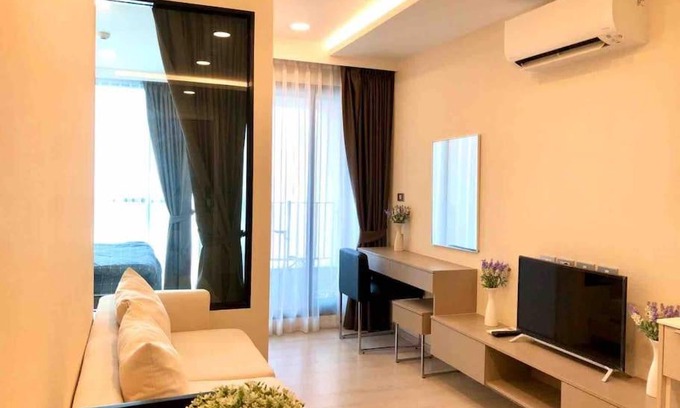 Khlong Toei Apartamento | NearBTS FastWifi Checkin24h BIG Pool Suana Gym