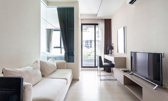 Khlong Toei Apartamento | NearBts Gym BigPool Fast Wifi Checkin24h 39