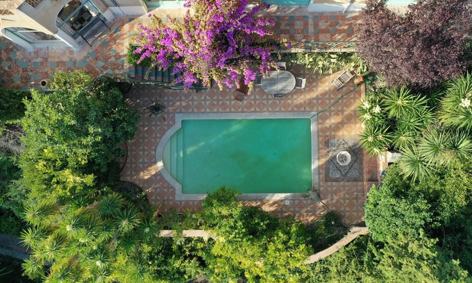 Grasse Villa | Neo-Provencal perfumer's villa with listed park and breathtaking views