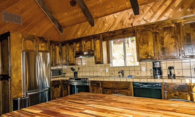 Badger Casa | Nestled in the forest.