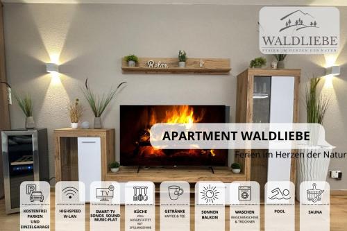 Schonach im Schwarzwald Apartamento | NEU Exklusives Apartment Waldliebe mit Indoor-Pool, Sauna, top Lage und Ausblick in die Natur, Hunde willkommen