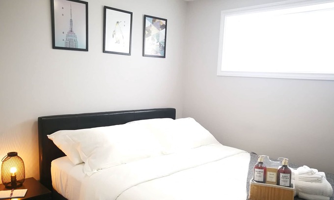 West Edmonton Casa | New! 1 bedroom basement suite with private entrance