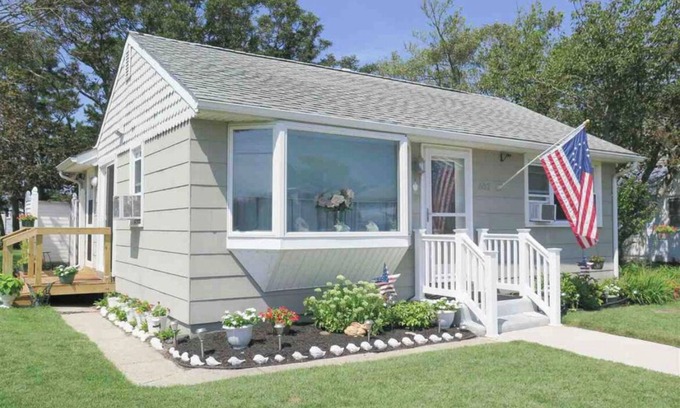 North Cape May Cabaña | * Alquiler nuevo 2020 * * Limpio-Amplio- Moderno * Completamente cercado * Nuevo * Renovado