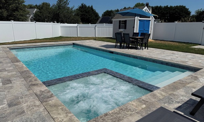 Orleans Casa | New 2025 Saltwater Heated Pool & Hot Tub -Less than 5 Minutes from Nauset Beach!
