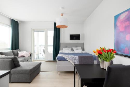 Espoo Apartamento | New 2BR design home with sauna Espoo Park