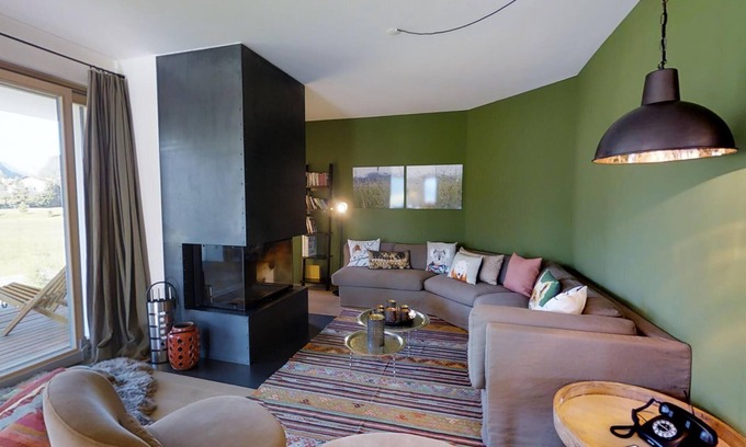 Celerina-Schlarigna Apartamento | Apartamento nuevo de 5.5 habitaciones (construido en 2014) en 1. Piso de unos 160m2 aprox.