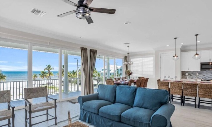 Fort Myers Beach Casa | New 6-bed/6 bath house across from beach with amazing views