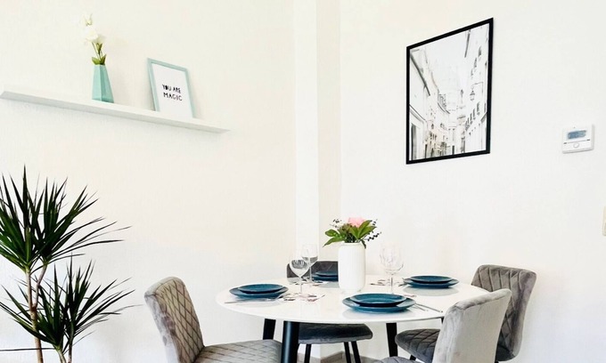 Andreasvorstadt Apartamento | New Apartment - City, Wlan,netflix, Queensize