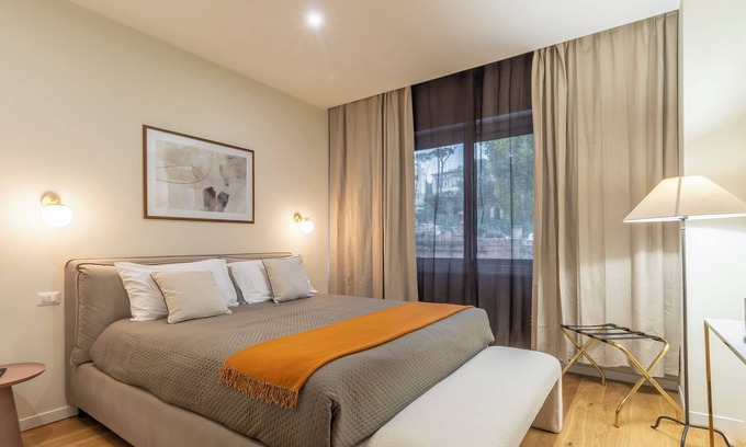 Rione IV Campo Marzio Apartamento | New apartment in central Rome, close to subway, full equiped, king bed, Wifi.
