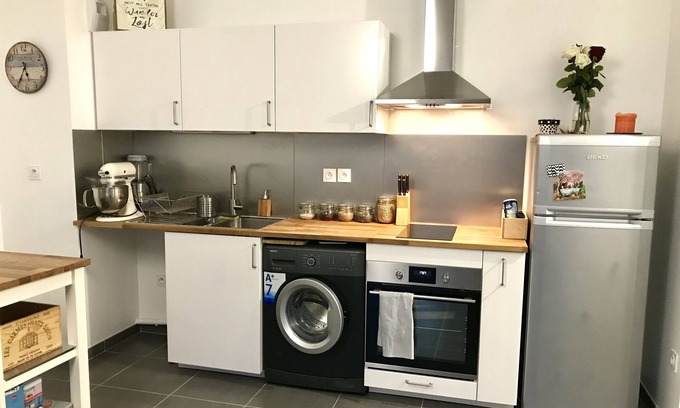Chamalieres Apartamento | T1 Nuevo apartamento con terraza y jardín