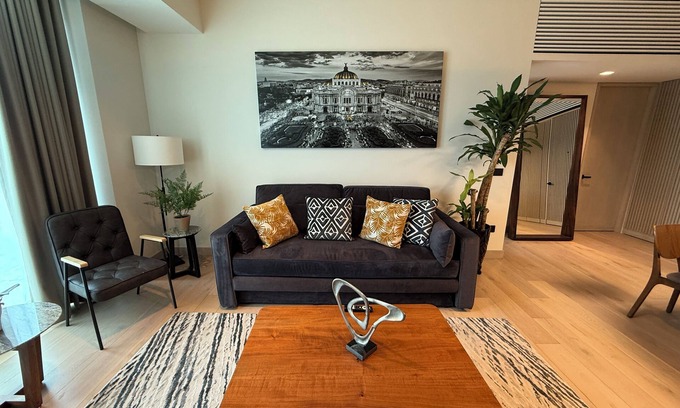 Benito Juarez Apartamento | WTC, Nápoles New apt. Hyatt Residence 1bdr 1 full bth. Pool & Gym, security 24/7