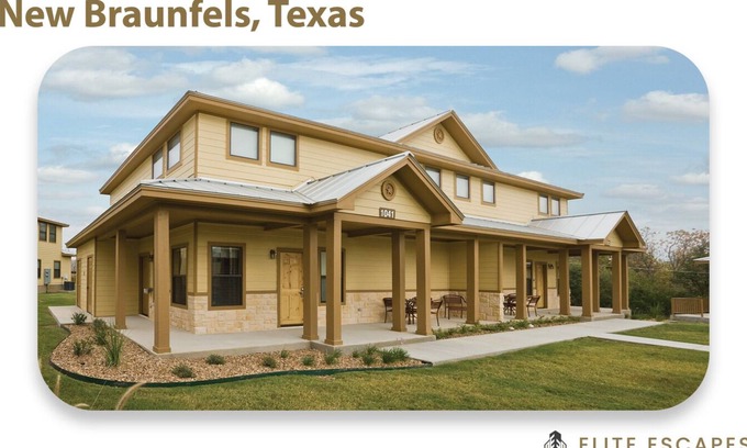 Gruene Complejo | New Braunfels Resort 2bdr Deluxe
