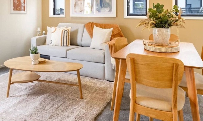 New Brighton Casa | New Brighton Beach Explore - King Bed and sofa bed