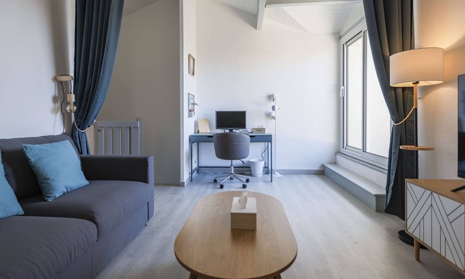 Capbreton Apartamento | NEW Capbreton! 150 m from the ocean with sea views, terrace, wifi, private parking!