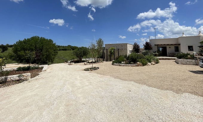 Martina Franca Casa | Casa Khaya Masseriola Trulli 6 dormitorios, 6 baños, 400m2, piscina