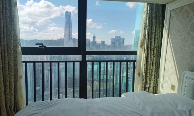 Luohu Apartamento | New CBD high-rise 3-brm LOFT, Huaxun Center, Luohu
