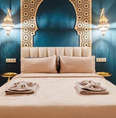 Oulad Khallouf Apartamento | NEW - Central 1BR-QueenSize, AC & Terrace Gueliz