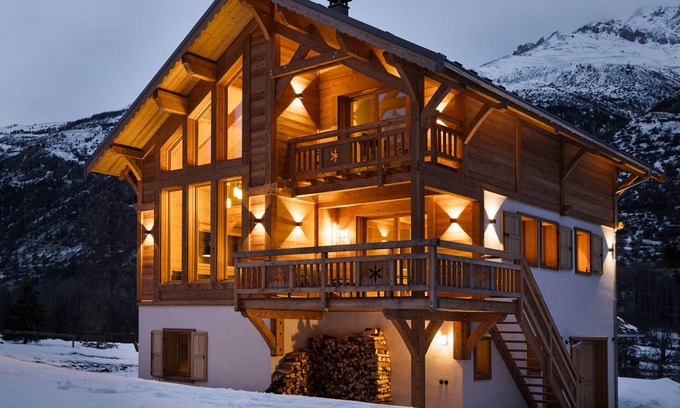 Monetier-les-Bains Chalet De Esquí | Chalet nuevo 10 pers, encanto y confort en Serre Chevalier