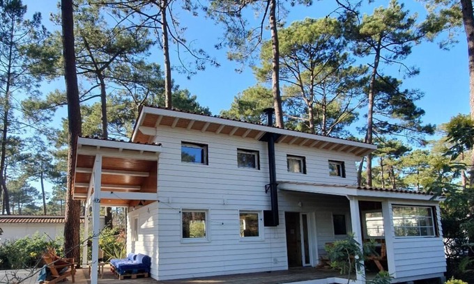 Vendays-Montalivet Chalet De Esquí | NEW Chalet-Villa Premiun CHM Naturiste