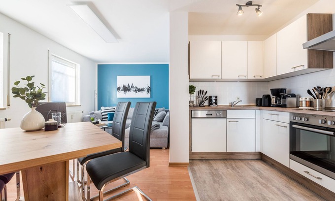Dresden Apartamento | !New! Cozy 3Room App, DD City, W-LAN,Netflix,Kitchen
