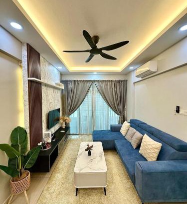 Tebrau Apartamento | New! Cozy Cottage 3BR Suite - Austin Height 10pax